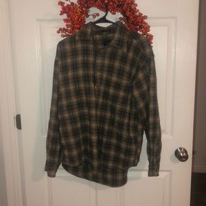 Van Heusen button up flannel